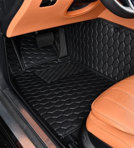 Black with Black Stitching - Honeycomb Series - Image 2