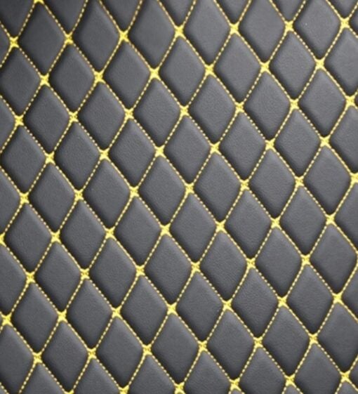 Black with Yellow Stitching - Diamond Series - Image 7
